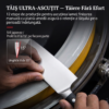 Cutit Profesional Chef Decatails™ Lama 21 cm, Otel German Premium 1.4116, 56–58 HRC, Maner Lemn Natural Abanos, Ascutire Manuala 15°